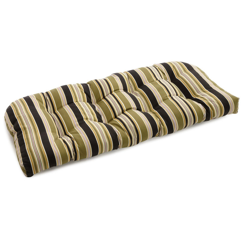 Blazing Needles Indoor/Outdoor Bench Cushion & Reviews Wayfair